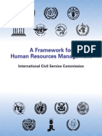 A Framework For HRM in The Public