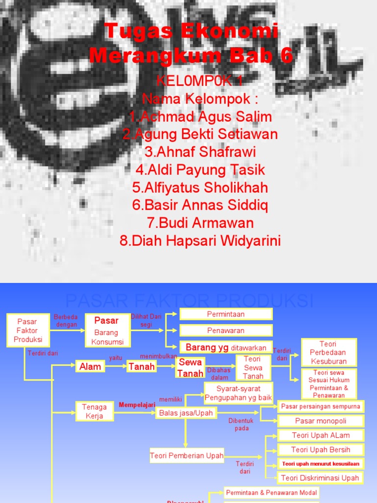 pasar faktor produksi