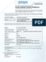 SPAN Approval 2018 - Sludge Pump