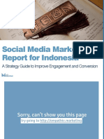 Social Media Marketing Report for Indonesia