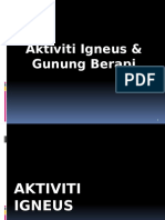 Aktiviti Igneus & Gunung Berapi