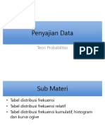 2, 3 Teori Probabilitas - Penyajian Data