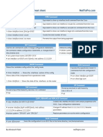 Juniper Cheat Sheet