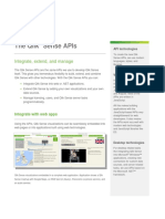 Data Sheet - Qlik Sense Integration Overview - APIs