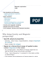 Outline: Uses of Gravity and Magnetic Exploration Concept of Potential Field