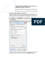 Table With Lat Lon to Shapefile ArcGIS v10.1