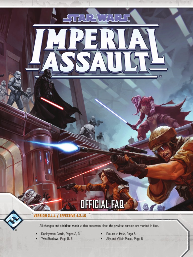 Imperial Assault - FAQ | PDF | Faq | Unrest