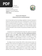 ENSAYO III Pertinencia de La Teoria