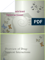 Intro of Drug-Nutrient Interactions