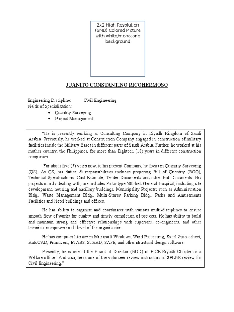 PTC Asean Engineer Form | PDF | Finance & Money Management | Business