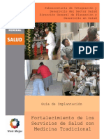 Fortalecimiento de los Servicios de Salud con Medicina Tradicional