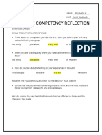 Unit Core Competency Reflection
