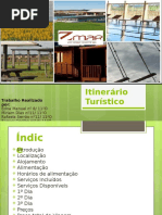 Exemplo de Um Itinerario