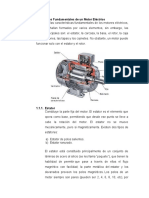 Partes Fundamentales de Un Motor Eléctrico