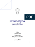 Electrotecnia Aplicada para Ing. Civil Minas