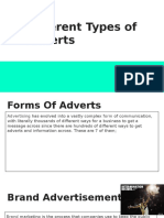 Different Types of Adverts