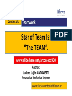 Star of The Team Is The Team - Luciano Luajn ANTONIETTI.
