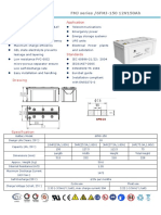 FMJ Series /6FMJ-150 12V150Ah: Advantages Application