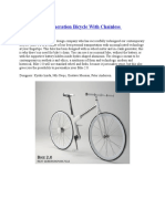 Bike 2.0 Next Generation Bicycle With Chainless Transmission