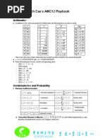 Coach Cao's AMC12 Playbook