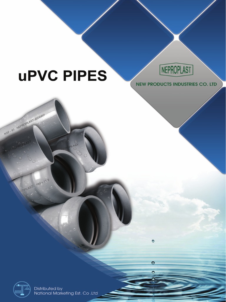 Neproplast Upvc Pipes PDF Polyvinyl Chloride Pipe (Fluid Conveyance)