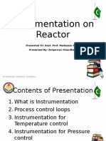 Instrumentation On Reactor