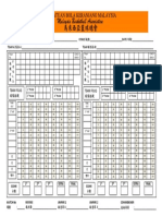 MABA Basketball Score Sheet