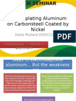 Electroplating Aluminum On Carbonsteell Coated by Nickel