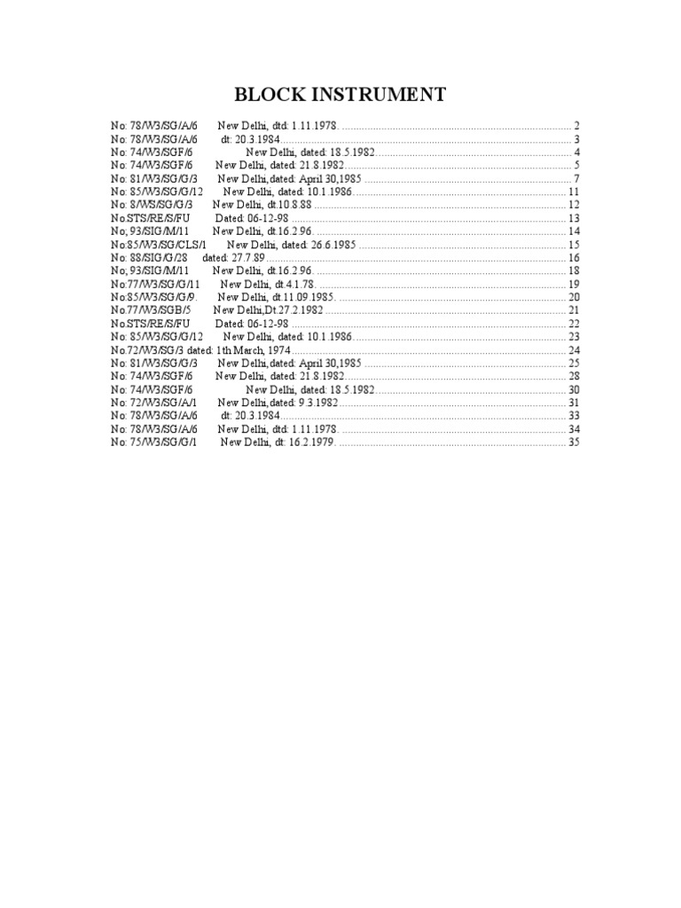 Block Instrument Sealing Guidelines | PDF | Relay | Rail Transport