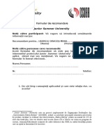 Formular de Recomandare JSU 2015