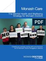 A4 Monash Doctors Care Brochure - Blue
