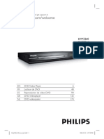 DVD Player Philips DVP3260 Dvp3260 - 12 - Dfu - Eng
