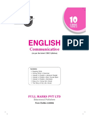 Fullmarks English Class 10 Educational Assessment