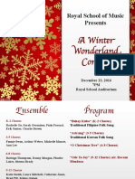 A Winter Wonderland Concert: Royal School of Music Presents