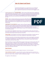 procedure for import and export.pdf