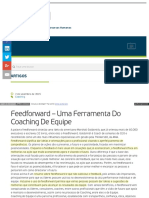 Feedforward no Coaching de Equipe