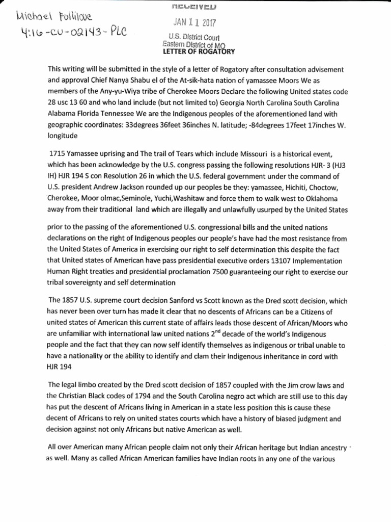 Letter of Rogatory to US District Court_20170113_0001 Native