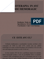 Electroterapia in Avc Ischemic/Hemoragic