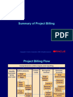 Summary of Project Billing EDU1699Y
