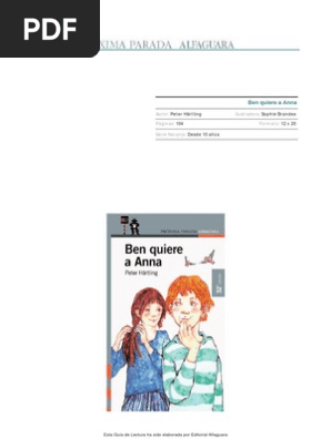 Ben quiere a anna descargar pdf