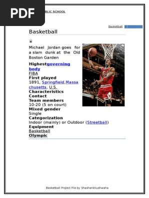 Basketball
