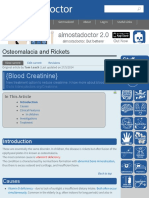 Osteomalacia and Rickets