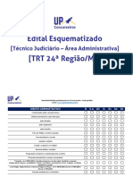 Edital Esquematizado TRT