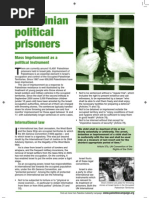 Prisoners Fact Sheet - PALESTINE