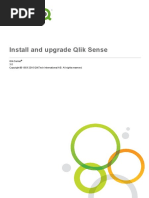 Install and Upgrade Qlik Sense