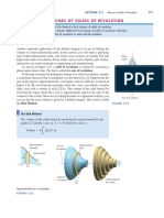 The Disk Method: Volumes of Solids of Revolution