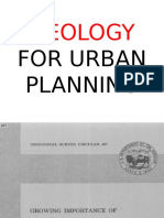 Geology For Urban Planning