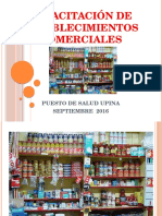 Capacitación de Establecimientos Comerciales