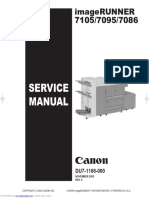 Service Manual: Imagerunner 7105/7095/7086