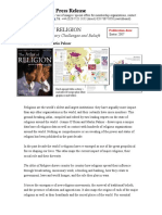 Atlas of Religion Press Release